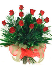 12 Red Roses Bouquet