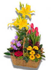 Lilies Basket